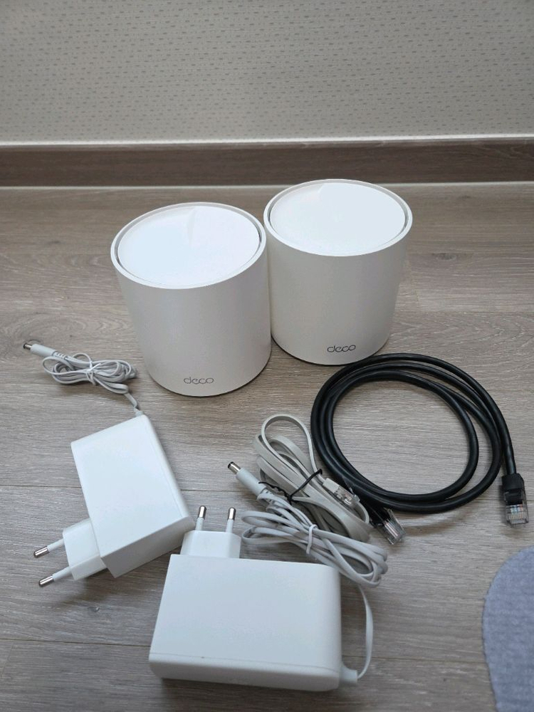 tplink 무선공유기 원매쉬 deco x50 팝니다.--0