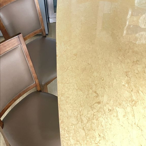 최고급 대리석 6인용 식탁