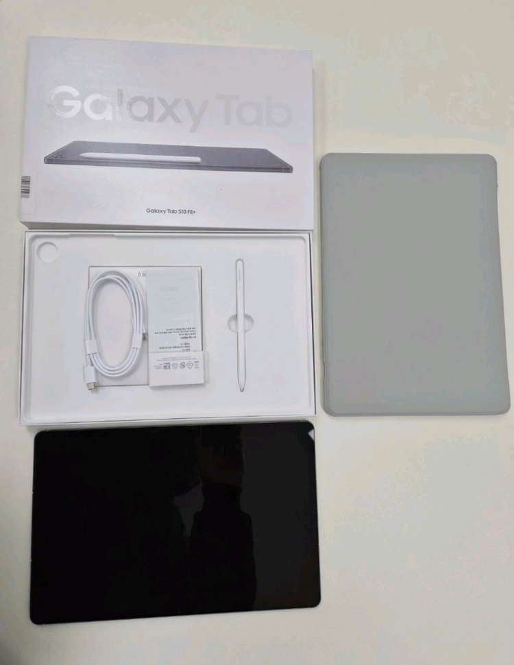 단순개봉 갤럭시탭S10FE 자급제 풀세트--1