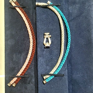 프레드 포스텐 라지 하프다이아 화이트골드 이미지