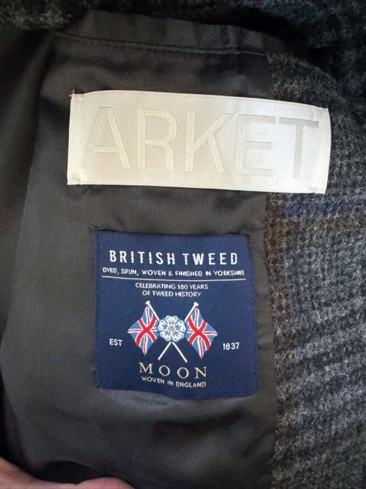 아르켓 MOON 트위드 코트 48사이즈 이미지