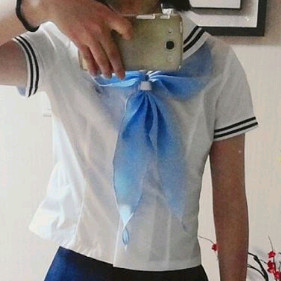 성지여고 세라복 하복 스카프 이미지