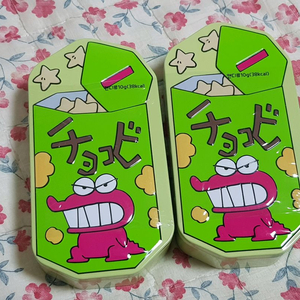 짱구 초코비 틴케이스 이미지