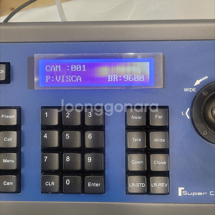 PTZ카메라 2대 컨트롤러1대--1