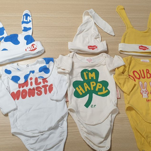 베베드피노 우주복 80 3벌일괄