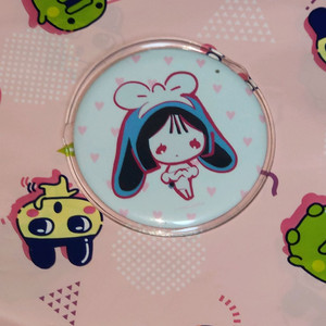 에일리언 스테이지 에이스테 바니스테 수아 캔뱃지 모펀 토끼 이미지