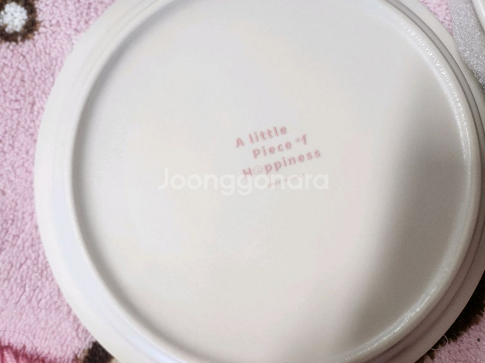 밀크캣 도자기 접시2개 세트 선물용 고양이 프린팅--1