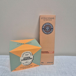 새상품)록시땅 시트론 루민시아나 밀크 & 풋밤 세트