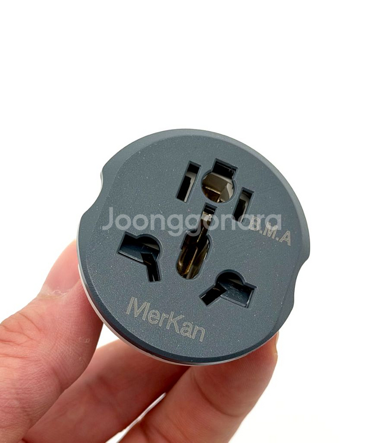 새상품 멀티 Type G(영국식) 3구 플러그 13A/250V 변환플러그 어댑터--2