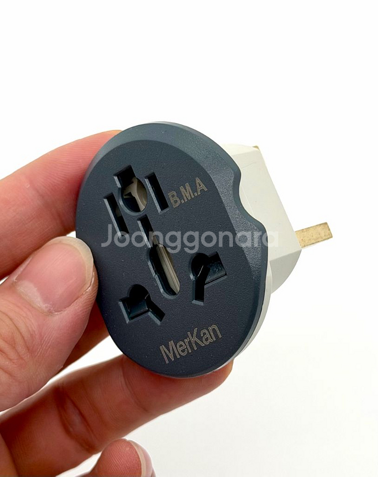 새상품 멀티 Type G(영국식) 3구 플러그 13A/250V 변환플러그 어댑터--3