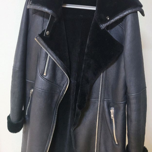 100% 리얼 양가죽&양모 무스탕