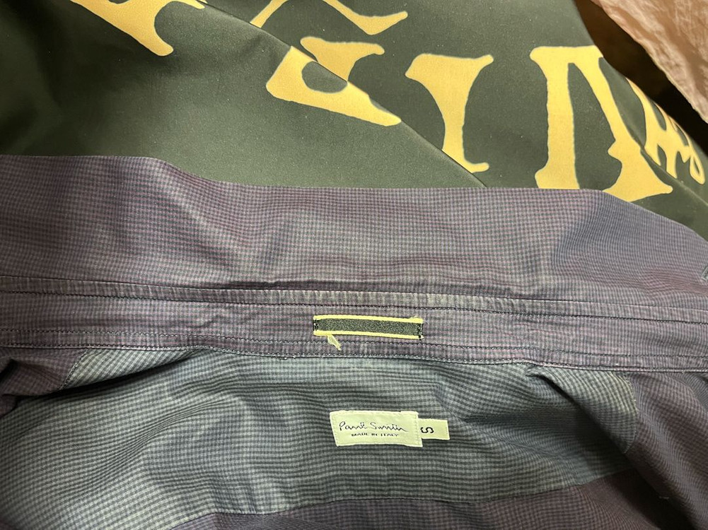 폴스미스 메인라인 chintz 원단 셔츠 s--6