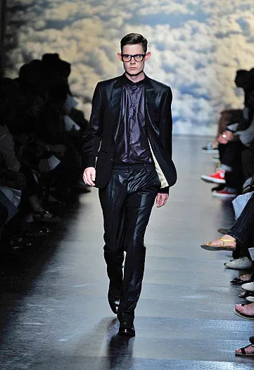 폴스미스 메인라인 chintz 원단 셔츠 s--8