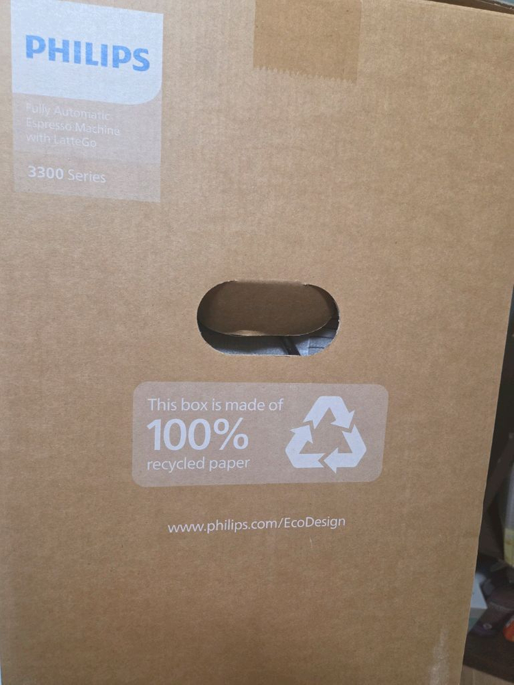 미개봉새제품 필립스 3300 시리즈 에스프레소 머신 라떼고 3300 ep3347/93 전자동 에스프레소 머신--2