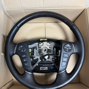 제네시스bh 흑단우드 열선핸들