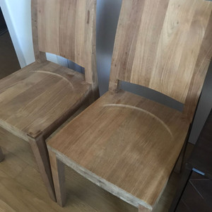 세덱 에스니크래프트 의자 티크 통원목 상태good 1 개당