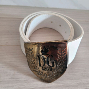 돌체앤가바나 흰색벨트