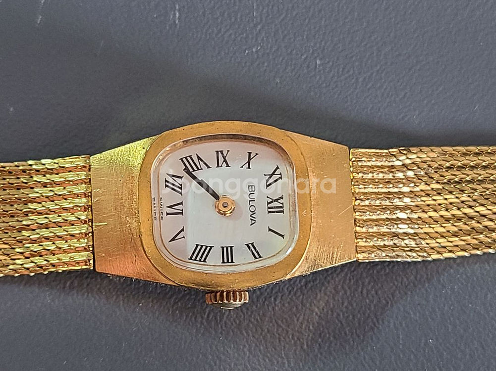 부로바 bulova 빈티지 여성 시계 중고--1