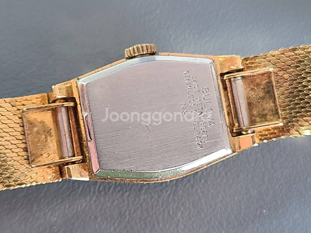 부로바 bulova 빈티지 여성 시계 중고--2