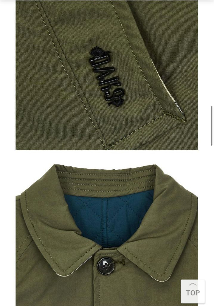 닥스키즈 리버서블 퀄팅 자켓 양면 체크 140 쌍둥이--3