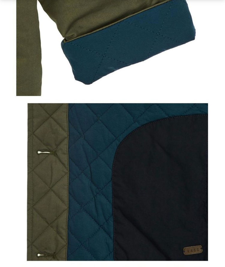 닥스키즈 리버서블 퀄팅 자켓 양면 체크 140 쌍둥이--4