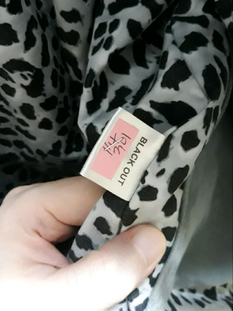 [판매완료] 블랙아웃 고트 스웨이드 블루종 자켓 s--4