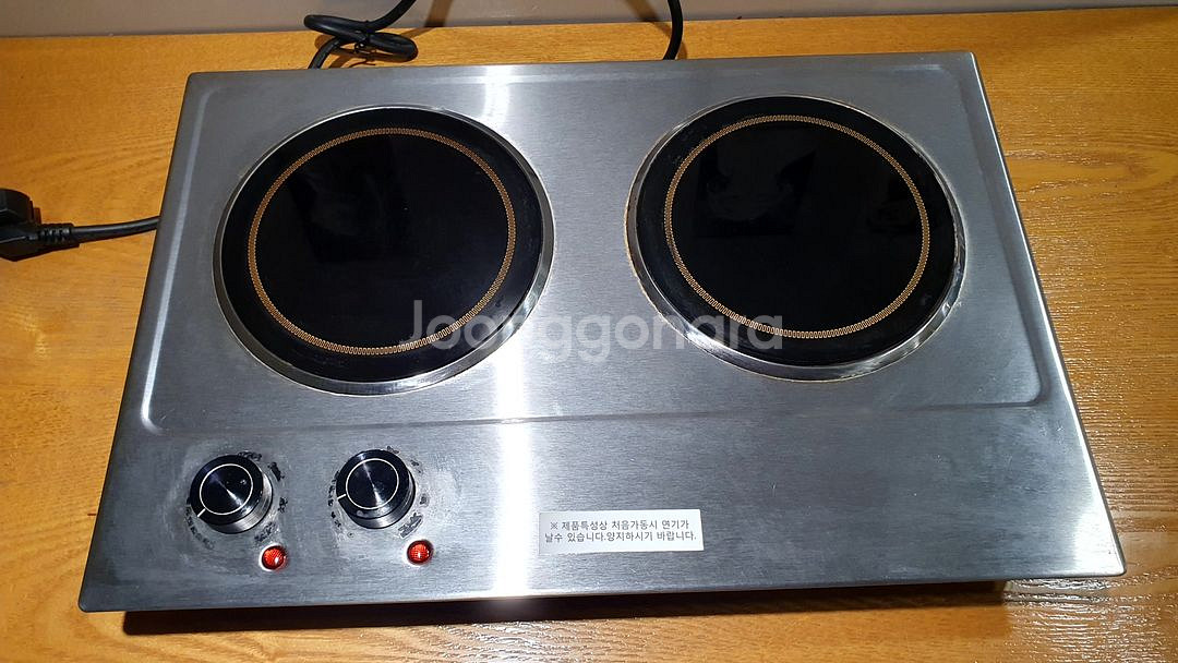 2구 올인원 전기레인지 (12만원짜리 3만원에 팝니다)--2
