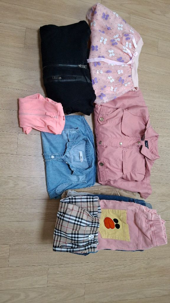 여아옷 120 총 12개 일괄 1만원--3