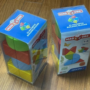 (미개봉 새상품) 지오맥 매직큐브 도형세트