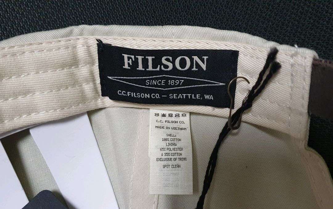 [FILSON] 필슨 트윌 로우 프로파일 캡 (새상품)--3