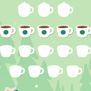 스타벅스 프리퀀시 일반 5개