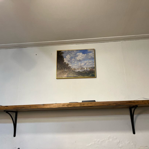 빈티지 고재 원목 선반 이미지