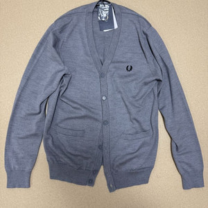 프레드페리 클래식 가디건 그레이 L