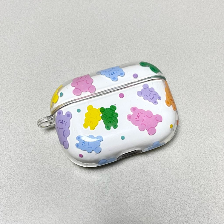 *당일발송* 리코더팩토리 에어팟프로1,2 케이스/ 아이스크림 아크릴키링 이미지