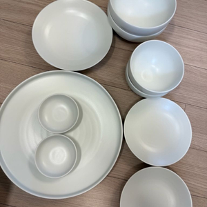 광주요 월백2인,월백직사각접시27cm,월백연입굽접시, 이미지