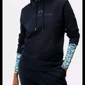 제이린드버그 여성 알파 기모 후드티 네이비 S