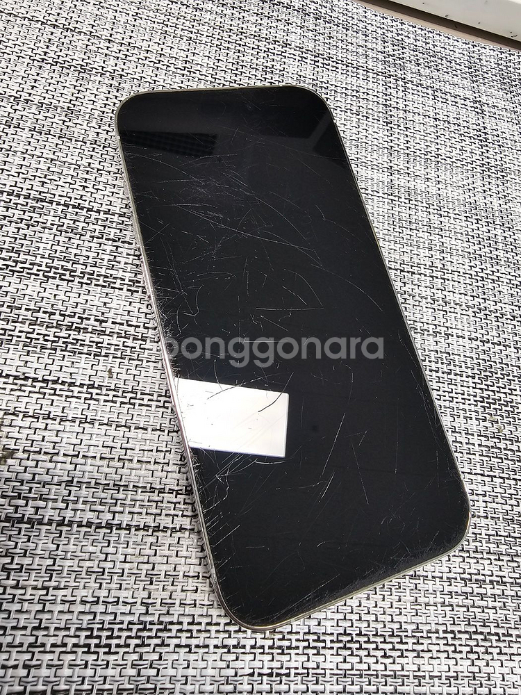 (미파손) 아이폰14프로 128G 실버 검수완료 카메라깨끗 가성비단말기 기능정상 40만팝니다@--4