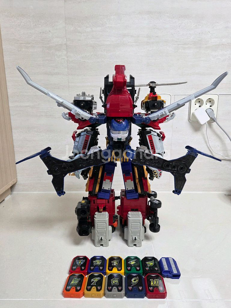 파워레인저 엔진포스(염신전대 고온쟈)DX 엔진킹 G12 팝니다--2