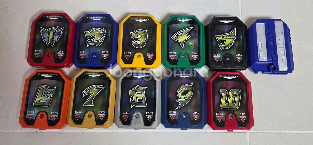 파워레인저 엔진포스(염신전대 고온쟈)DX 엔진킹 G12 팝니다--3