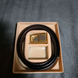 [미사용품][정품] 버버리 남성 레더 벨트