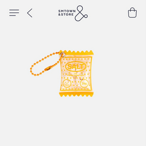 [새상품] 소녀시대 소시 태연 탱그 탱그루루 구운 소금 pvc 키링 굿즈