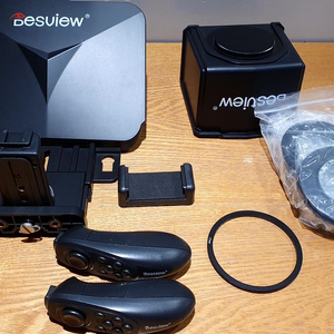 스마트폰 태블릿 DSLR 미니 텔레프롬프터 T3 + T1 반가격에 팝니다.(상태좋음)