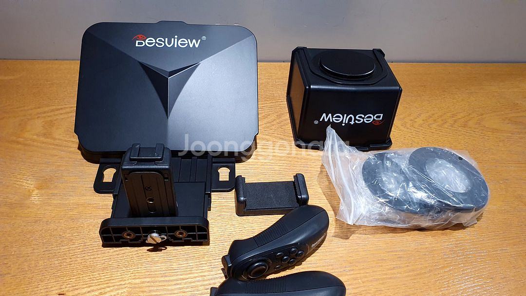 스마트폰 태블릿 DSLR 미니 텔레프롬프터 T3 + T1 반가격에 팝니다.(상태좋음)--1