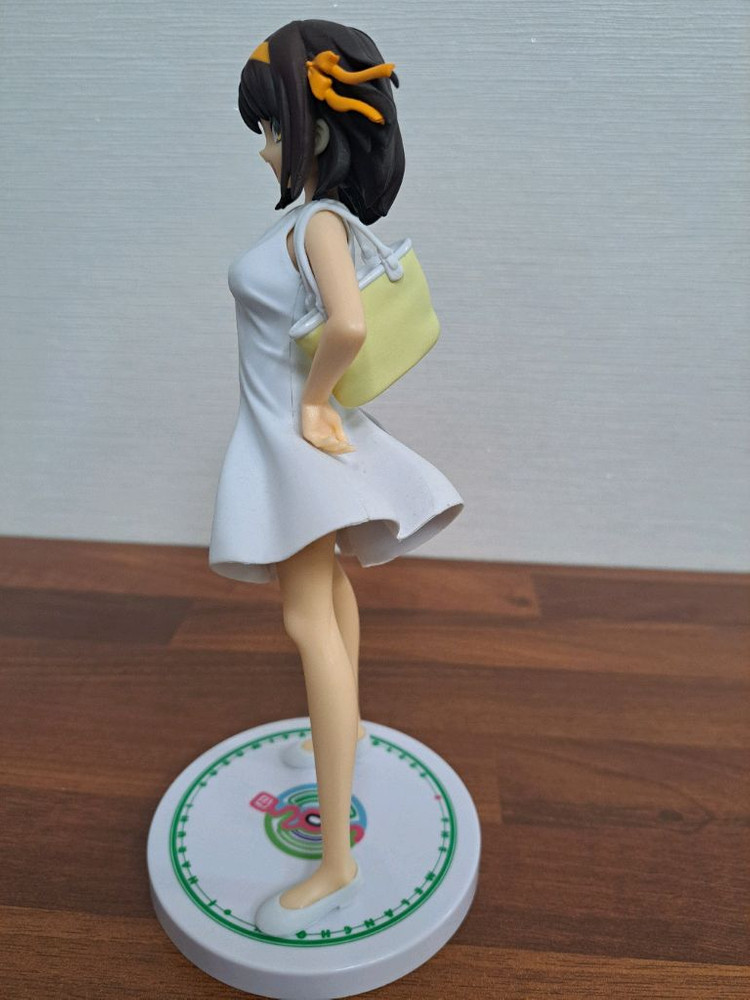 [유니크] 스즈미야 하루히 화이트 원피스 버전 피규어 세가--5