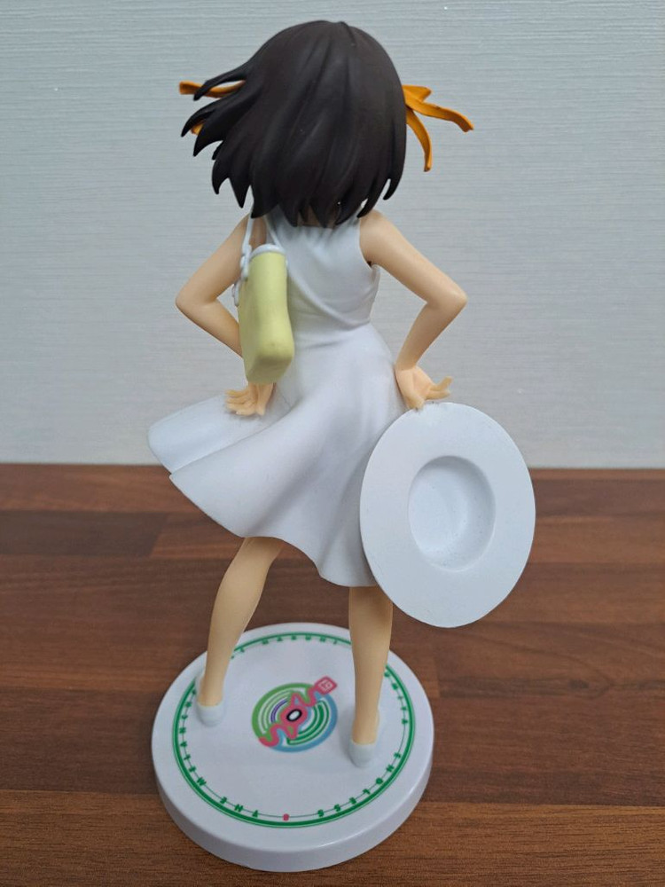 [유니크] 스즈미야 하루히 화이트 원피스 버전 피규어 세가--6