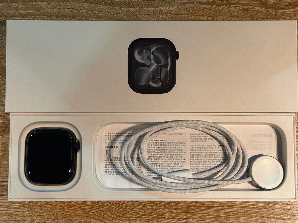 애플워치11 46mm 제트블랙--1