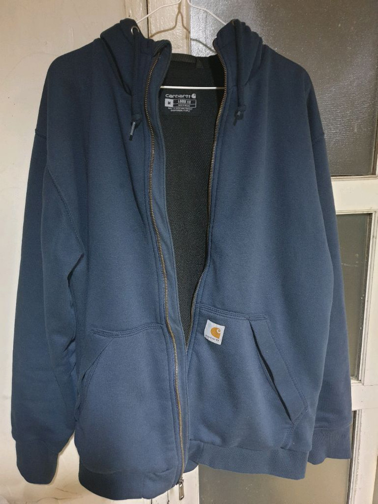[M] 칼하트 집업 후드 NAVY 칼라 이미지