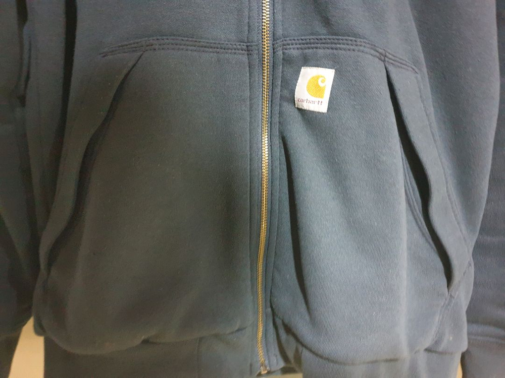 [M] 칼하트 집업 후드 NAVY 칼라 이미지