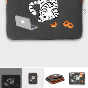 무직타이거 아이패드 노트북 파우치 15-17인치(새상품)