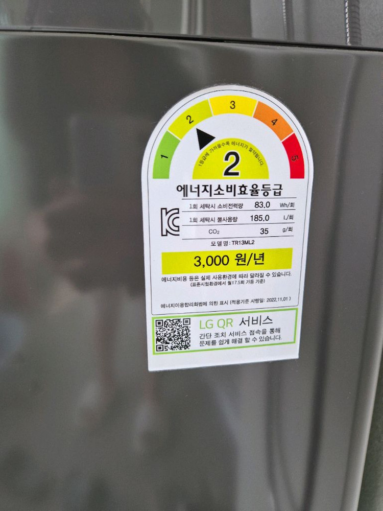 LG 13KG 통돌이세탁기--3